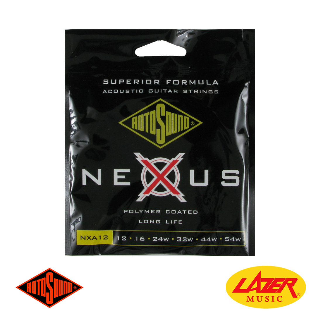 Rotosound Nexus Acoustic Coated Medium Guitar Strings